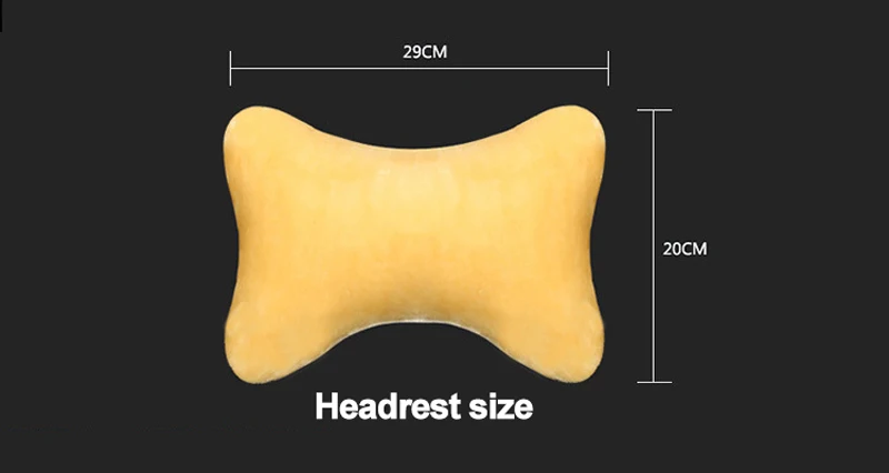Зима 2 шт. абсолютно новая Автомобильная подушка для шеи искусственный плюш мягкий теплый 4 цвета подголовник автомобильные аксессуары подходят для большинства автомобилей