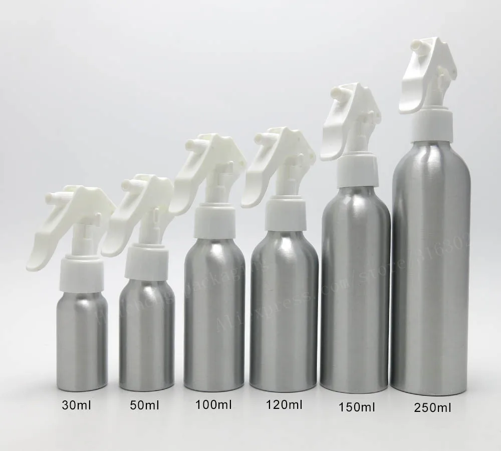 

New Arrival!! Aluminum Cosmetic Packaging Aluminum lotion pump Bottle, Metal Cream lotion pump container