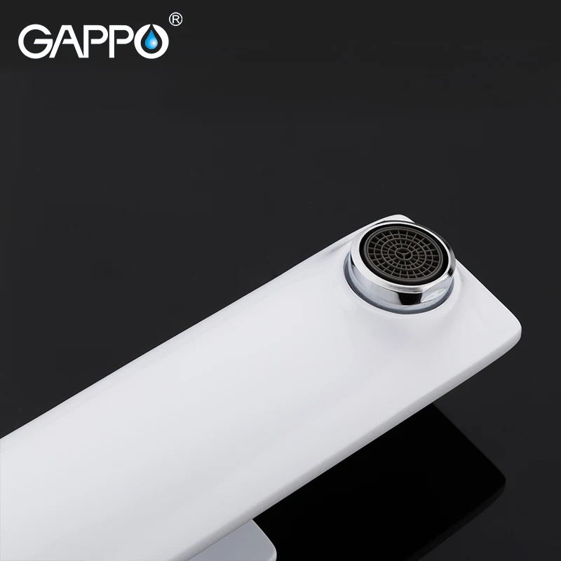 GAPPO смеситель для раковины, латунный водопад, кран для раковины, смеситель для раковины на бортике, кран для раковины, кран для ванны, кран, набор