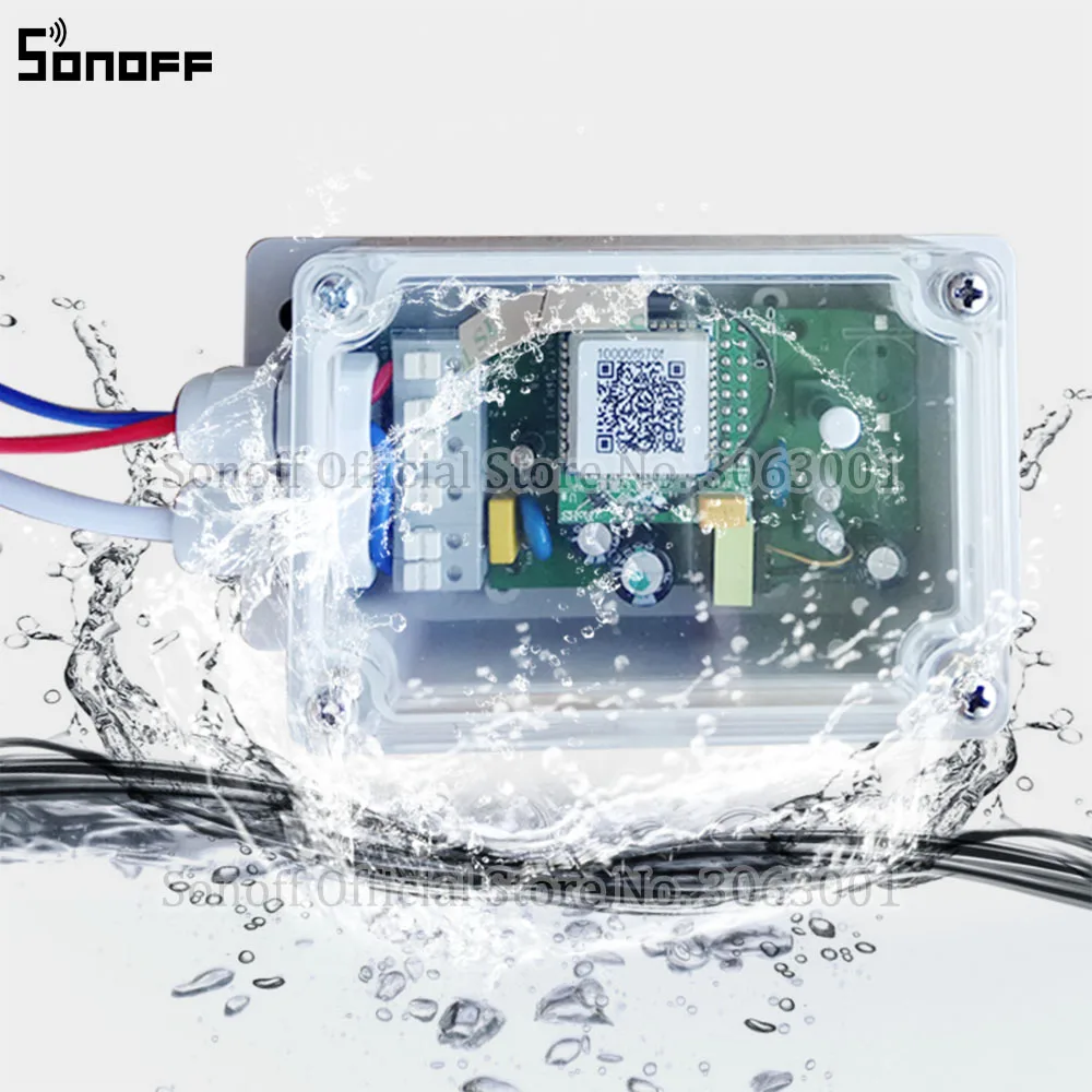 Водонепроницаемая распределительная коробка Sonoff IP66 водонепроницаемый чехол