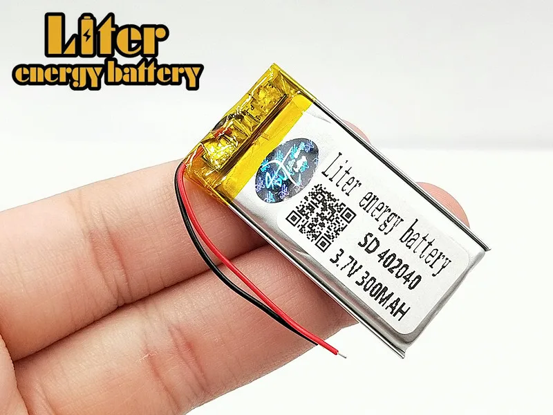 3.7V 380mAH 402040 042040 Polymer lithium ion / Li-ion battery for TOY POWER BANK GPS mp3 mp4 mp5 smart watch speaker | Электроника