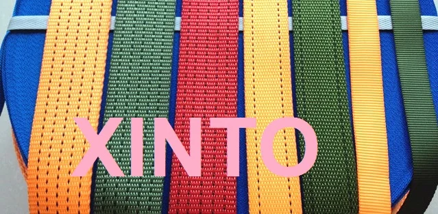 

3.5---5CM,2--5T Shipping cargo lashing strap sling package ratchet tie down belt binder webbing sling.