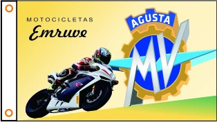 

flag Motorcycle banner MV agusta Motorcycle flag 3x5ft Polyester 06