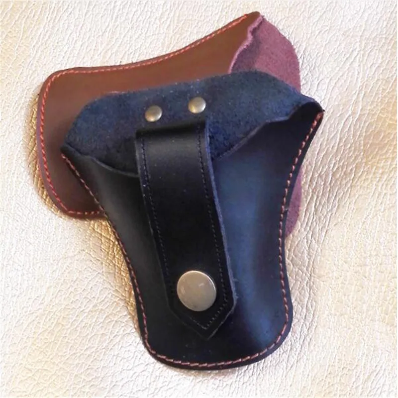GUGULUZA Hunting SlingShot Pouch Leather Holster Ball Ammo Pouch Sling