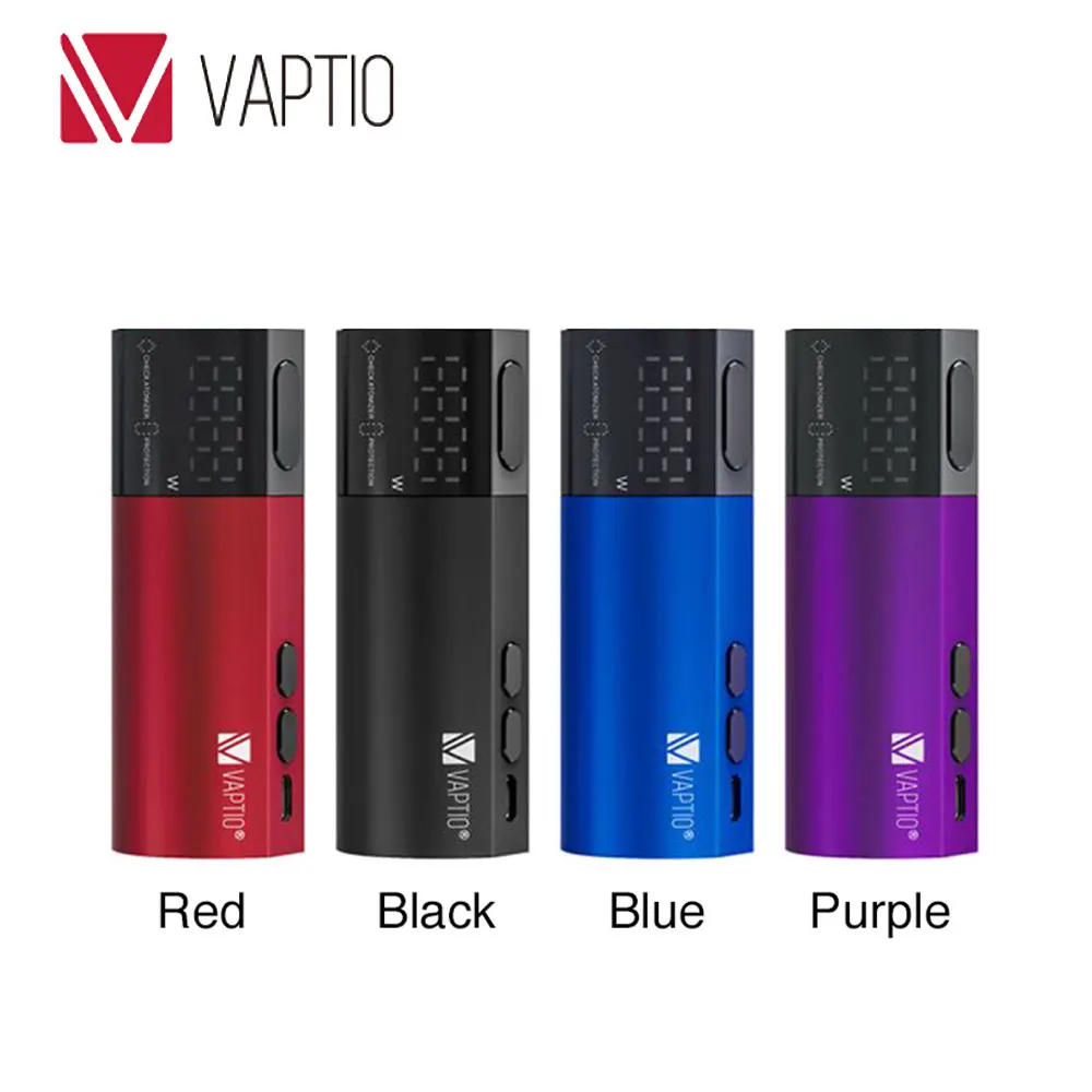 

Original Vaptio VEX 100W VW Box MOD with 0.002s Fast Firing Speed Power By Single 21700/20700/18650 Battery Vape Mod Vs Drag 2