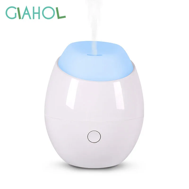 Kopen GIAHOL 120 ml USB Draagbare Ultrasone Etherische Olie Aroma Diffuser Auto Aromatherapie machine Luchtbevochtiger voor thuis Slaapkamer (Wit)