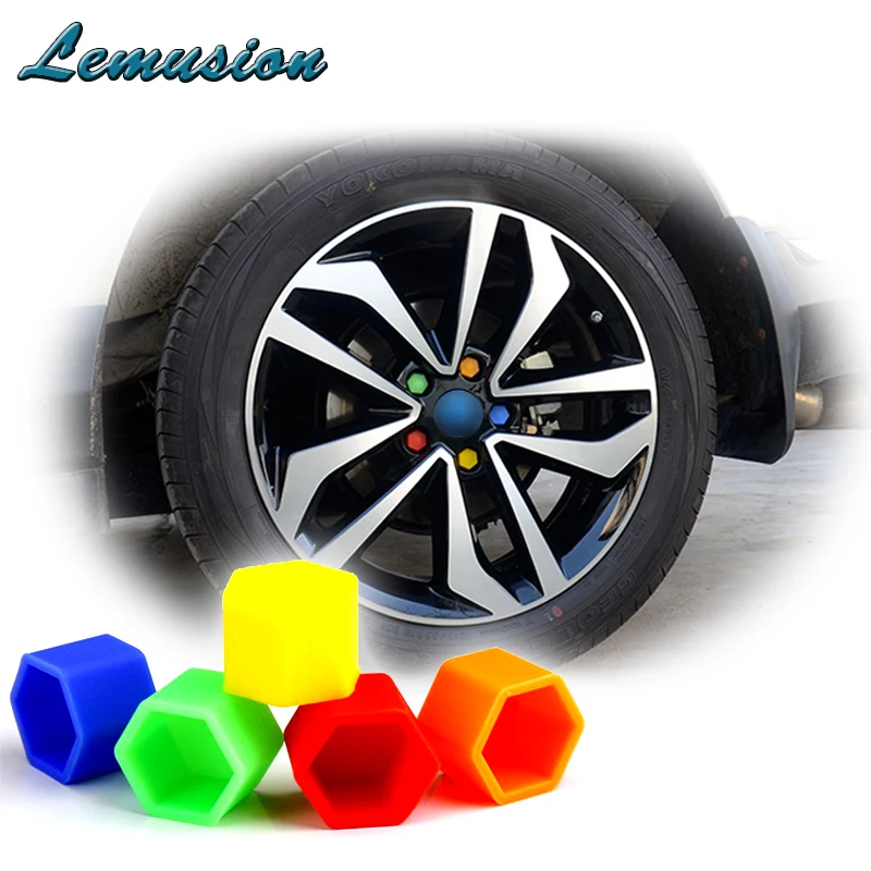 20 шт. силиконовые колпачки на ступицу колеса для Mercedes w203 Audi a4 b6 VW polo passat b5|vw polo|screw