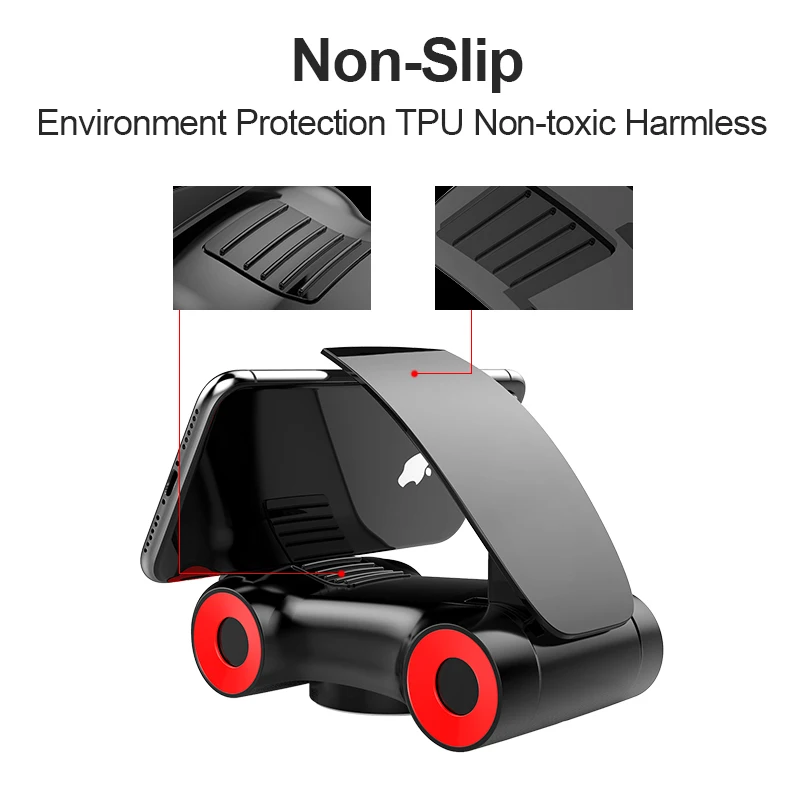 TOMKAS Universal Holder For Phone in Car Dashboard Sports Car Models Phone Car Holder Mobile SmartPhone Support Holder Stand