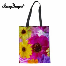 Брендовая женская сумка-тоут с принтом розы, здоровая Сумка-тоут, сумка Bolsa Mujer Eco Volta, парусиновая сумка для покупок, Израиль, Прямая поставка