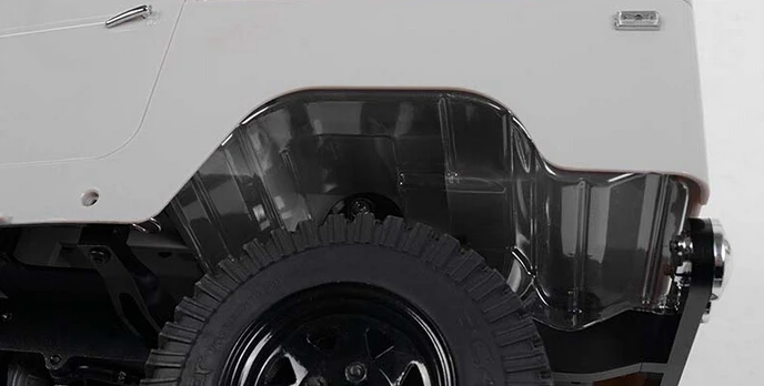 CChand Clear Inner Fender подходит для Gelande II FJ40 Truck kit w/Cruiser Outdoor Body RC4WD 1/10 Масштаб RC