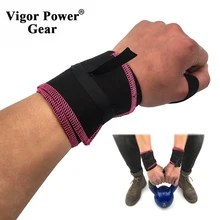 Vigor power gear хлопок высокой плотности Wirist Обертывания Вес подъема запястья поддержка для силовых тренировок протектор