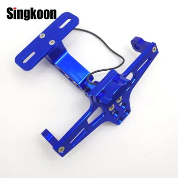

Universal Motorcycle License Plate Holder frame Bracket portatarga moto FOR bajaj aprilia rs 125 honda msx msx 125 yamaha fz1