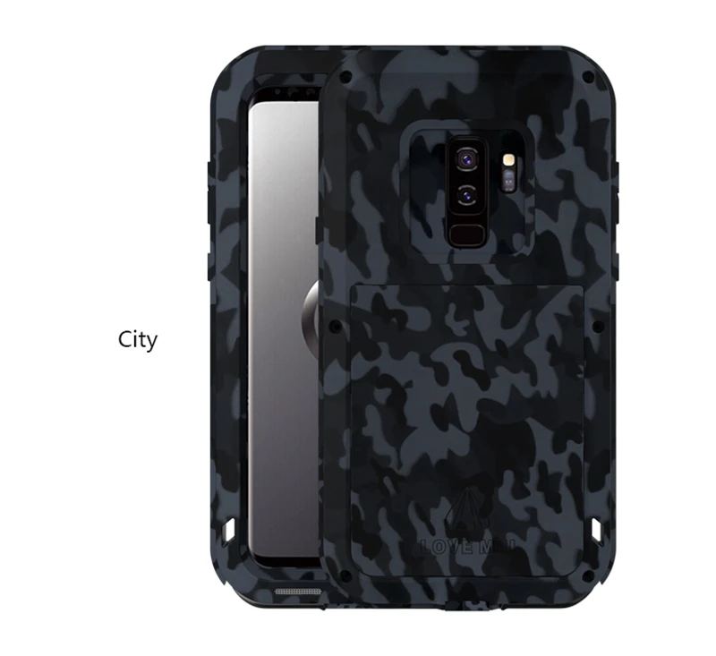LOVE MEI Camouflage Metal Case For Galaxy S9 Plus (12)