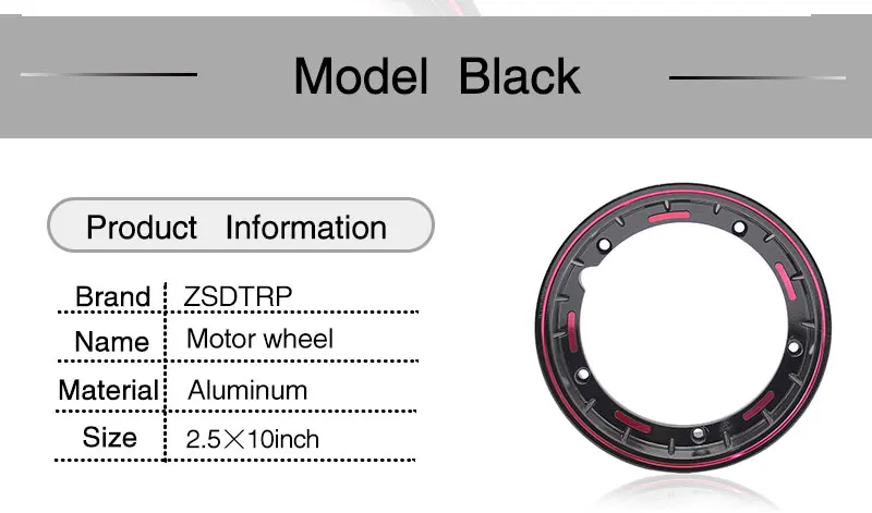 ZS MOTOS для Piaggio Vespa PX LML T5 PX125 150 200 T5 ET3 10 дюймов мотоциклетные скутеры алюминиевые колесные диски с надувным клапаном