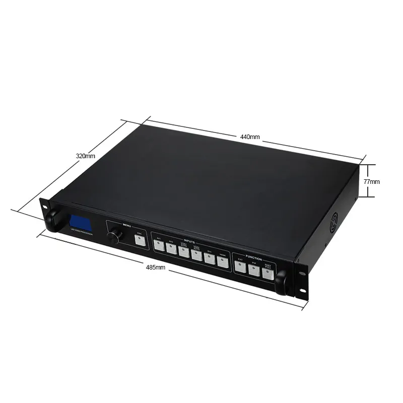 Outdoor fixed installation led wall display HD
