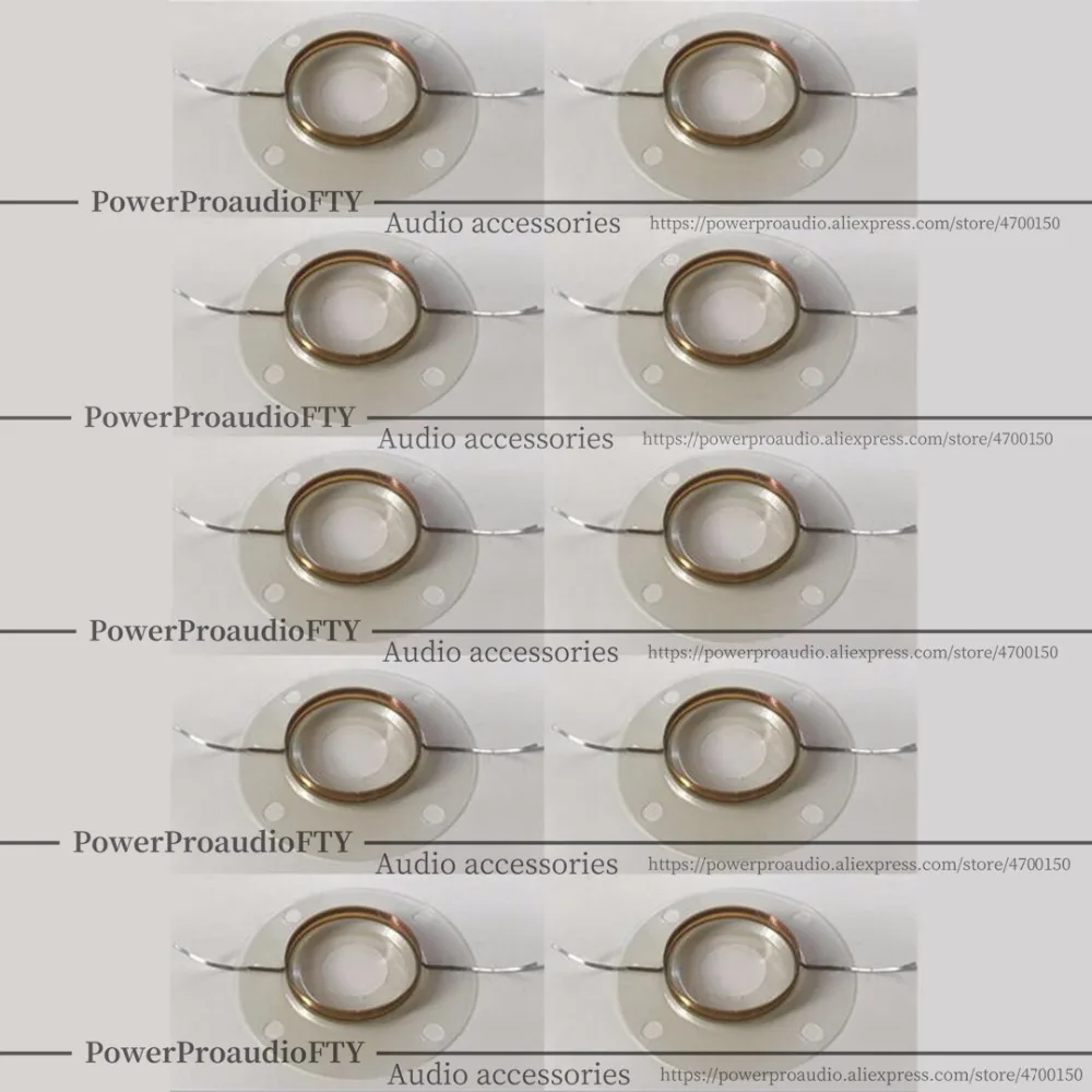 

10pcs Polymer Diaphragm Tweeters voice coli for JBL 2408 2408H PRX-512 MRX-515