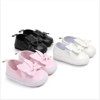 

Lovely Bowknot Baby Shoes Newborn Toddler Girl Crib Shoes