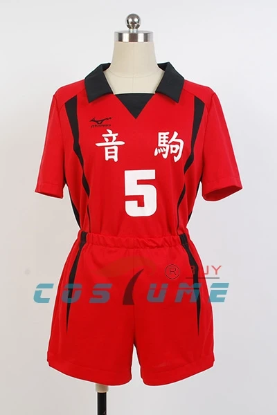 Haikyuu! Nekoma High School #5 Kenma Kozume костюм для косплея команда Джерси одежда Униформа Размер