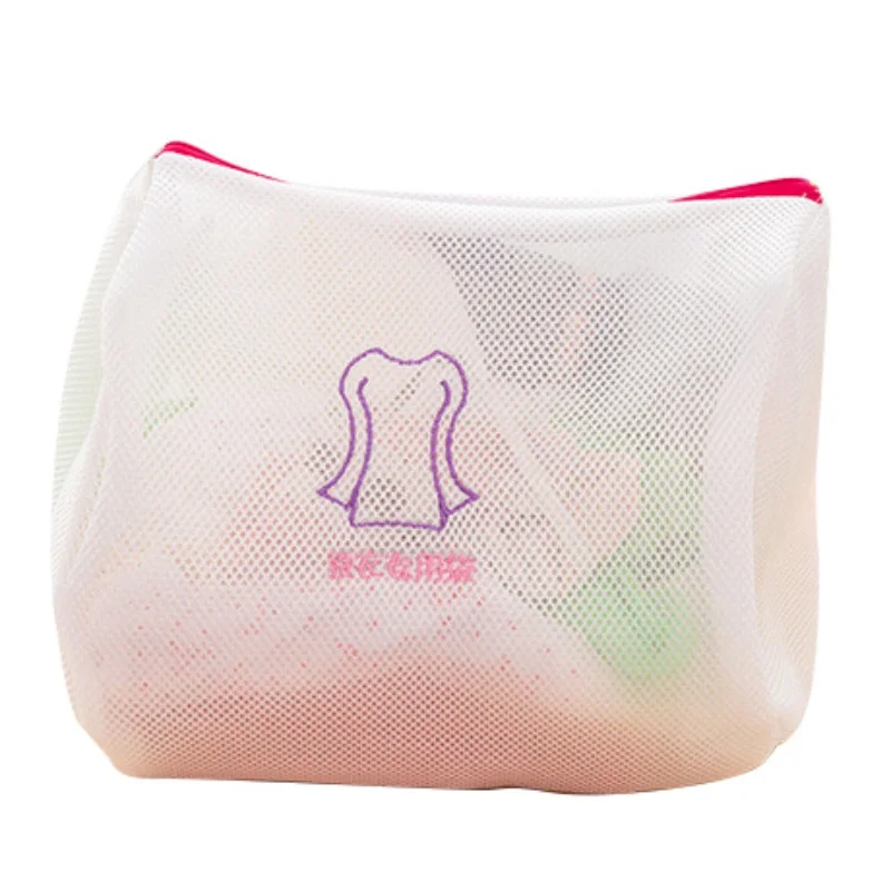 

Shirt Sock Underwear Wash laundry Lingerie Protecting Mesh Bags basket Thickened Double Layer Zippered Clothes Storage Mesh Bag