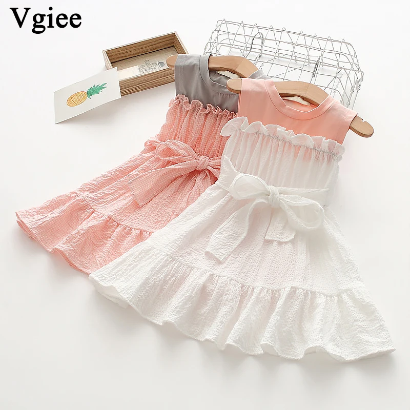 

Vgiee Dress for Baby Girls Dresses 2019 Autumn Winter Party Princess Dress Full Patchwork Girls Clothing CC286