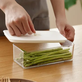 

Lunch Box Plastic Food Container Fridge Food Storage Box Freezer Pantry Storage Organizer 2800ML Large kitchen Storage Container