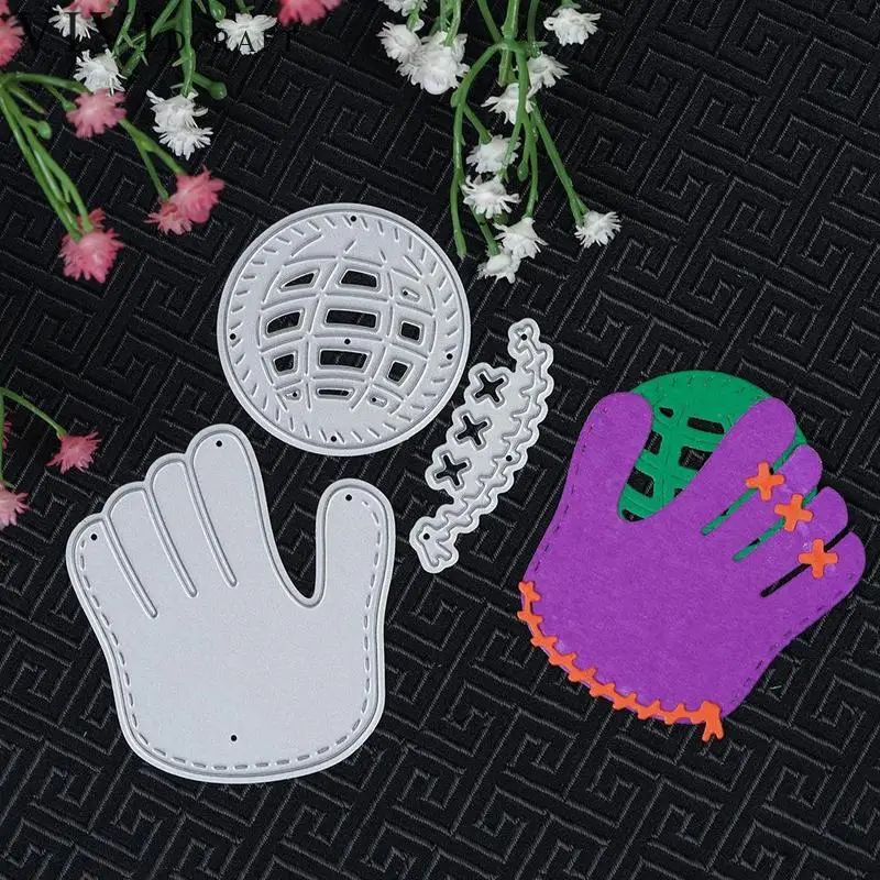3pcs/set DIY Paper Cards Baseball Gloves Metal Cutting Dies Stencils for DIY Scrapbooking/photo Baseball Gloves Dies LQK5954 3pcs/set DIY Paper Cards Baseball Gloves Metal Cutting Dies Stencils for DIY Scrapbooking/photo Baseball Gloves Dies LQK5954