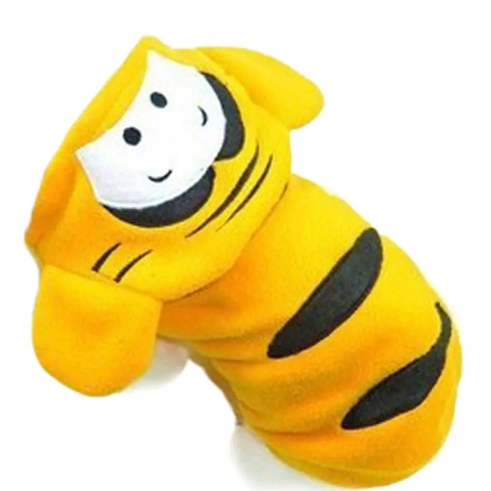 Gomaomi Pet Puppy милые худи в виде тигра одежда костюмы пальто для собак - Цвет: Цвет: желтый