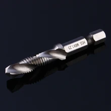 1/4 "Шестигранным хвостовиком HSS метрика правая рука резьбе коснитесь конус сверло комплект