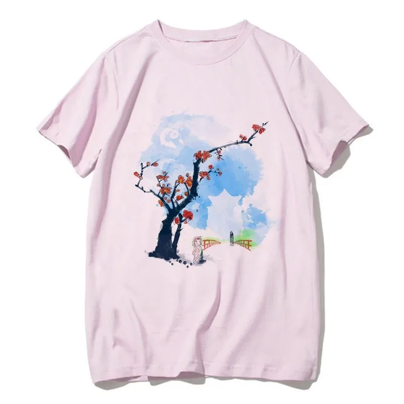 Totoro Shirt Women Men Studio Ghibli Miyazaki Hayao Anime Spirit Away T Shirt Men Women Japanese Anime Cartoon Clothes T-Shirt - Цвет: 4