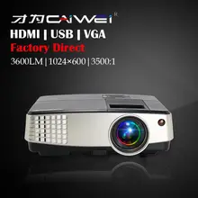 Small Size 1080P Home Multimedia Mini Home Game Theater Cinema LED Projector HDMI USB VGA Portable for Kids