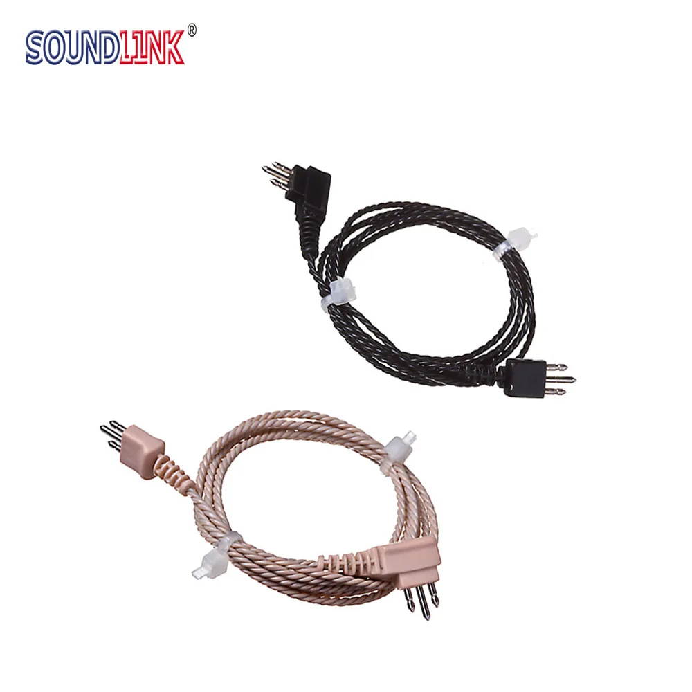 3pin Cord for Body Aids Hearing Aid Receiver Wire Cable 3pin Cord for Body Aids Hearing Aid Receiver Wire Cable