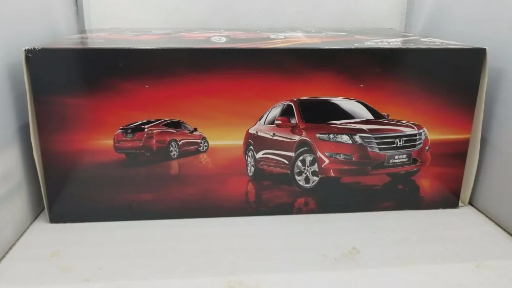 1:18 литая под давлением модель для Honda Crosstour 2011 серебро Sportback редкий сплав игрушечный автомобиль миниатюрная коллекция подарки Accord