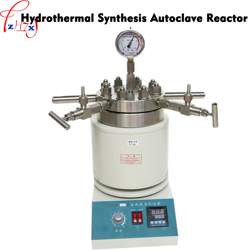 1PC CDF-0.25L Hydrothermal Synthesis Autoclave Reactor 250ml Tabletop High Pressure Stainless Steel Reaction Kettle Machine | Инструменты