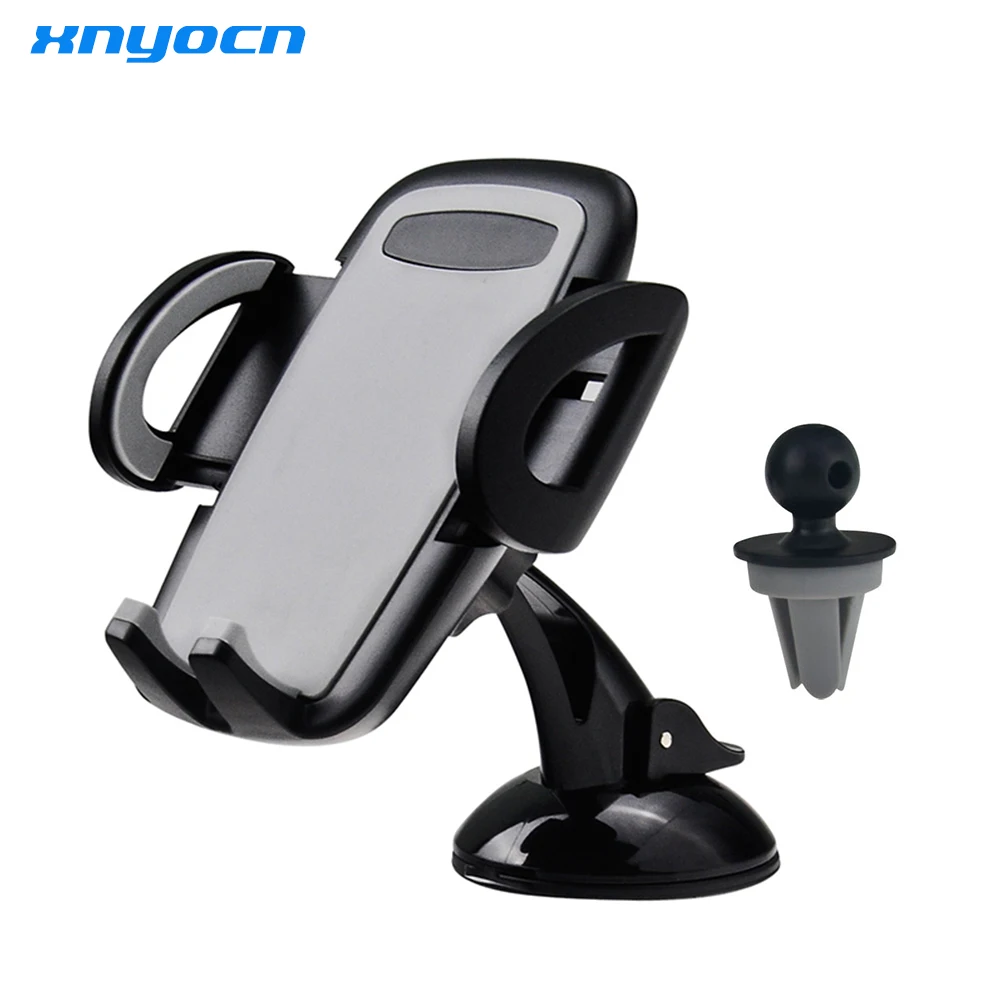Universal 2 In 1 Car Dashboard Mobile Mount Stand Windshield Phone