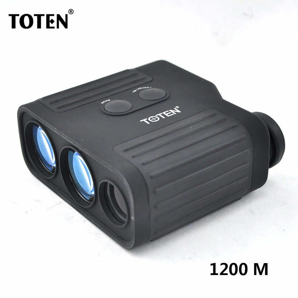 

TOTEN 7X25 Rangefinder 1200m Ergonomic Design Laser Range Finder Dual Laser Launcher Stable Rangefinder For Hunting/Camping