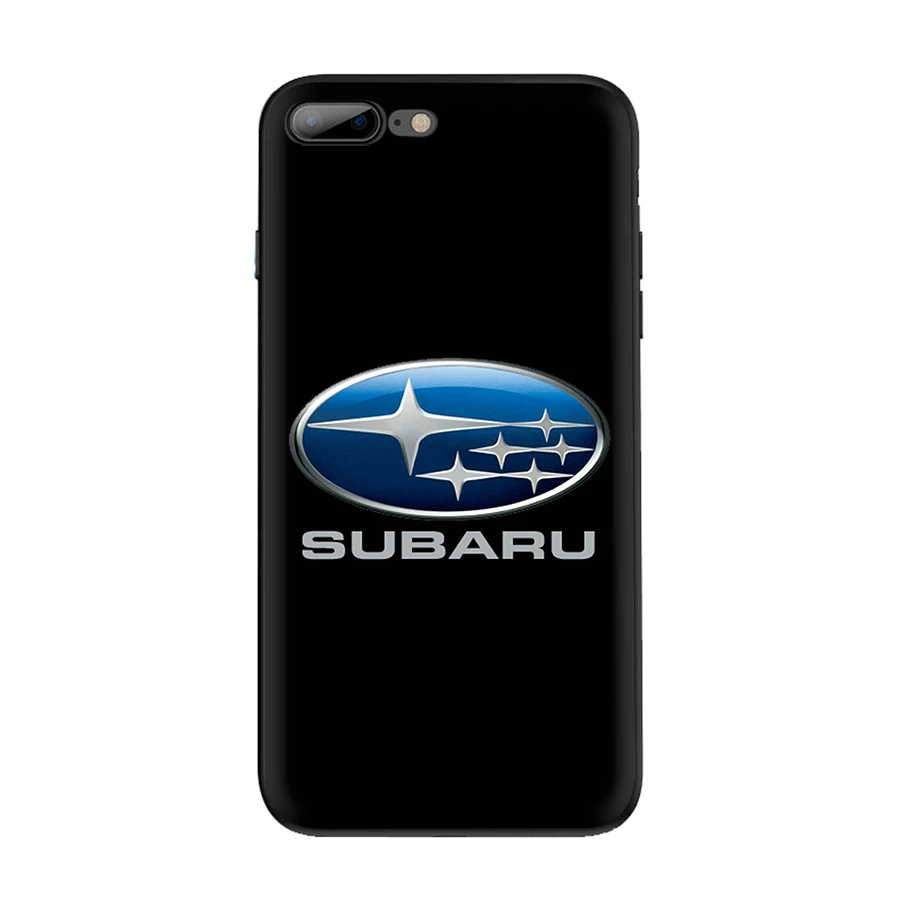 Мобильный Силиконовый чехол для телефона для Apple iPhone 5 5S SE 6 6s 8 7 Plus X XR XS максимальный чехол автомобильный Логотип Subaru корпус - Цвет: B9