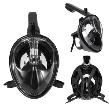 

2019 NEW Full diving goggles Face Snorkeling Mask Set Diving Swimming Training Scuba Mergulho Snorkeling Mask For Gopro Camera