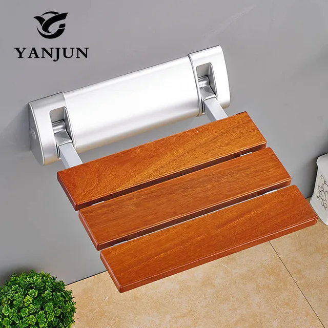 YANJUN Klappstuhl Bad Dusche Sitz Wand Entspannung Dusche ... YANJUN Klappstuhl Bad Dusche Sitz Wand Entspannung Dusche ...