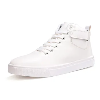 

Men Skateboarding Shoes Winter High Top Hook Loop Man Outdoor Sport Athletic Sneakers Boots Leisure walking Board Shoes EU 39-44
