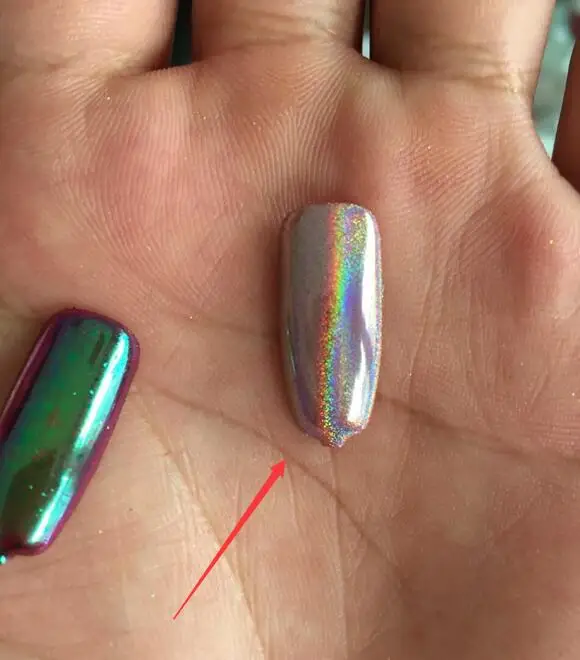 Silver Holographic Chameleon Pigment Powder Nails Silver Holographic Chameleon Pigment Powder Nails In Nail Art Templates From Beauty Health On Aliexpress Alibaba Group
