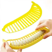 Practical Banana Slicer Cutter Chopper Fruit Salad Vegetable Peeler Kitchen Tool Kitchen kitchen Accessories