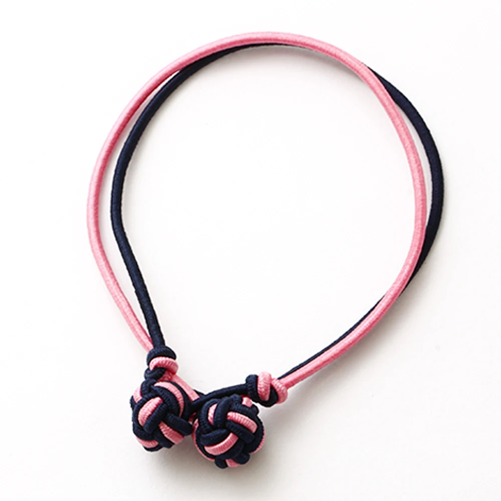 

2017 New Jelmoons S19 handmade fabric rope chain elastic bracelets and multicolor unique design silk knot cufflinks