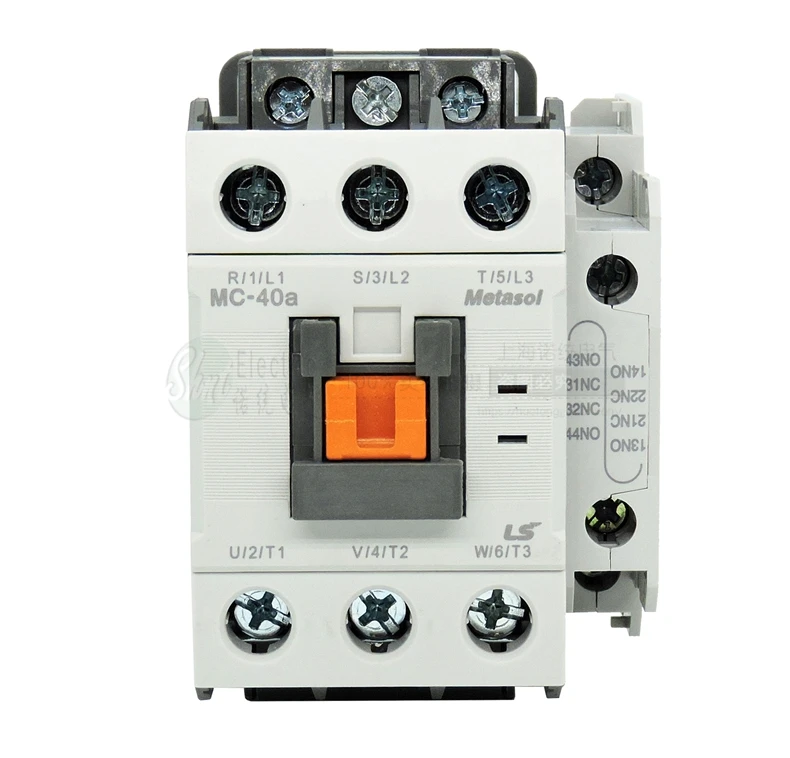 

LS Lexing Electric AC Contactor Relay MC-40a AC110 220V 40A Replaces GMC-40