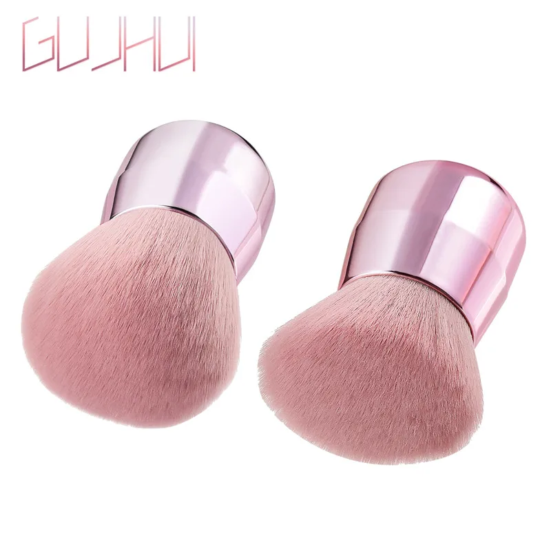 

GUJHUI High quality Synthetic Hair Foundation Makeup Brushes 2019 New Chubby Flat Cream Makeup Brushes Professional Cosmetic