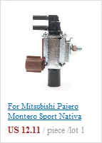 Турбозарядное устройство турбонагнетатель электромагнитный клапан для Mitsubishi L200 2,5 л 4D56 Евро 3 TF035 49135-02652