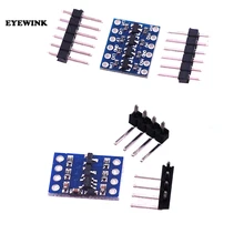 10 шт 5V-3V IIC UART SPI четыре 4 канальный уровень преобразователя постоянного тока