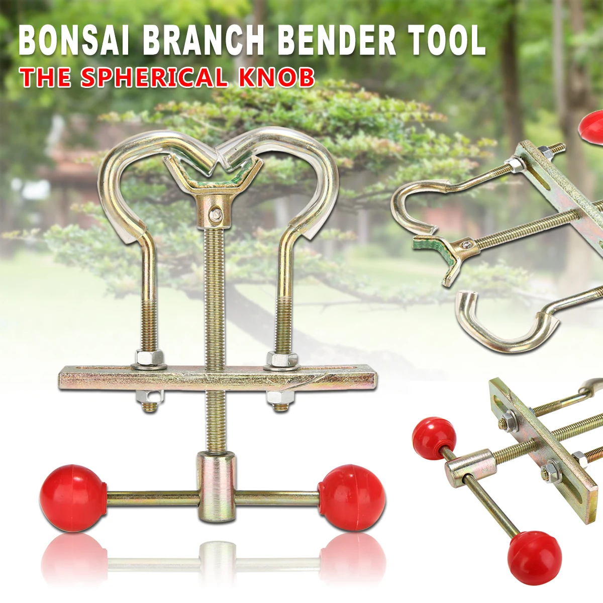 1pc Bonsai Branch Bender Tool Carbon Steel Branch Adjuster Garden Bonsai Plant Care Tool