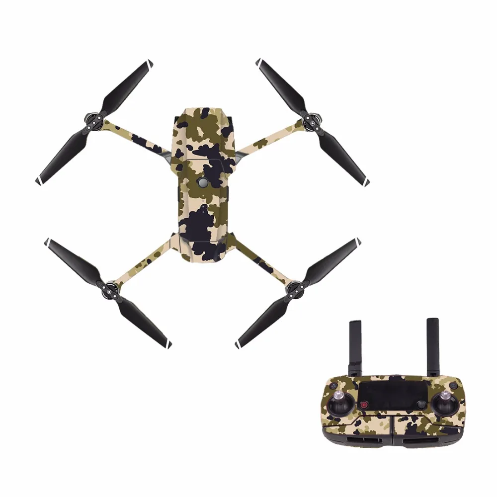 

[M0013] Camouflage for DJI Mavic Pro Decal Skin Sticker Drone Body + Remote Controller + 3 Battery Protection Film Cover