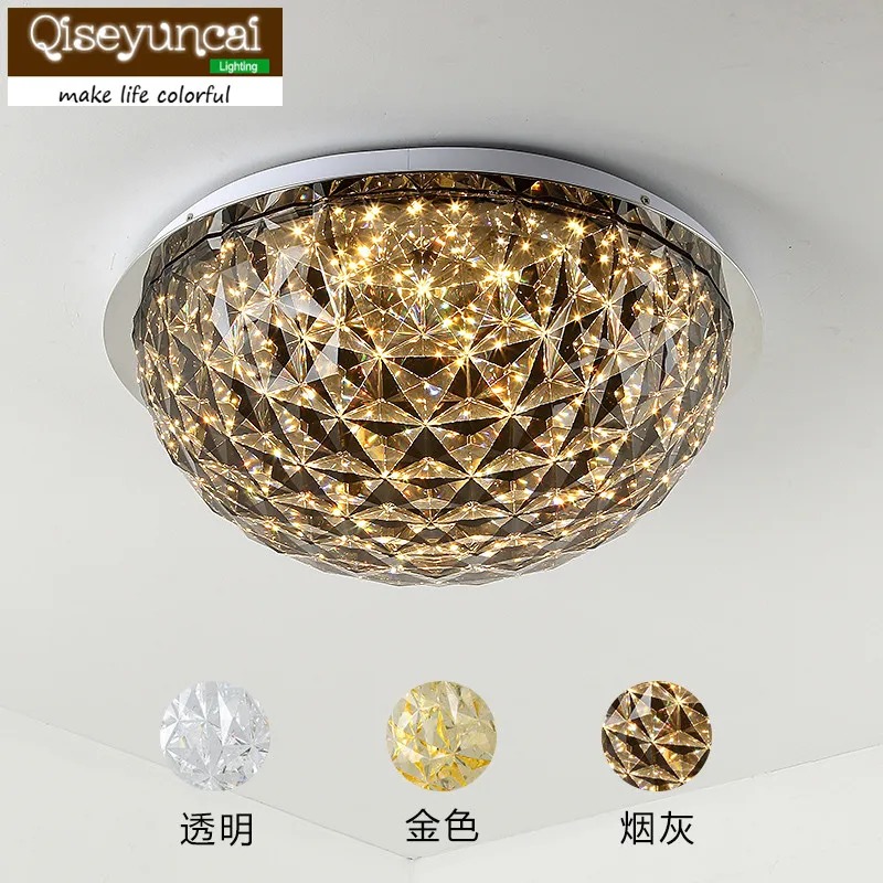 

Qiseyuncai American restaurant crystal ceiling lamp porch entrance hall hallway aisle balcony cloakroom simple lighting