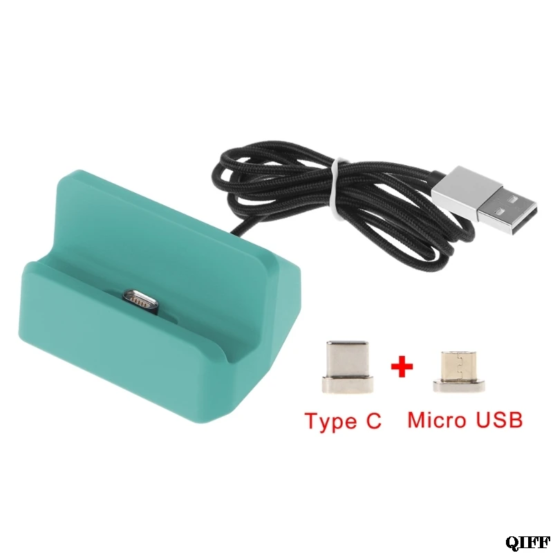 Прямая поставка& магнитный кабель Micro USB+ кабель Тип usb C разъем док-станция для зарядки для телефонов на базе Android с Bluetooth APR28